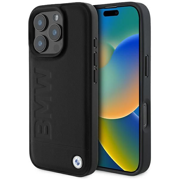 Etui BMW do iPhone 16 Pro 6.3"", Czarny MagSafe zdjęcie 1