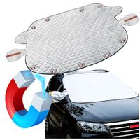 Osłona Antyszronowa Przeciwsłoneczna Uniwersalna Mata Na Szybę z Magnesami