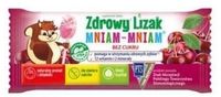 Zdrowy Lizak Mniam-Mniam o smaku musującej wiśni 1 sztuka