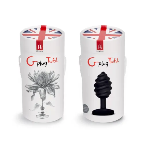gvibe gplug twist - wibrujący korek spiralny silikonowy 3,9 cm na Arena.pl