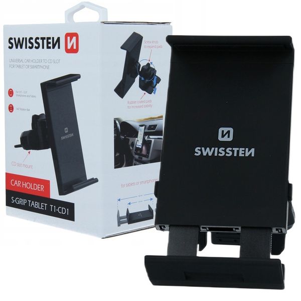 Uchwyt do CD do telefonu tabletu 10" SWISSTEN zdjęcie 4