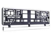 Ramka na tablicę rejestracyjną, obwódka chrom połysk