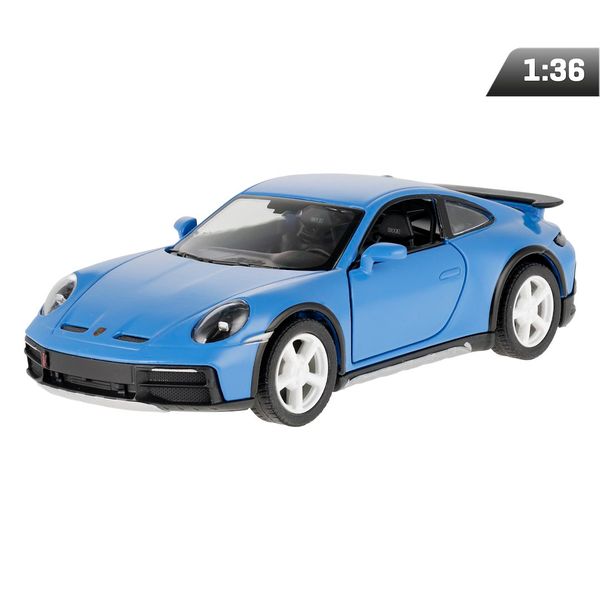 Model 1:36, Porsche 911 Rallye, niebieski zdjęcie 1