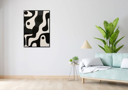 Plakat 67,5x95cm Kontrastowa Harmonia na Arena.pl