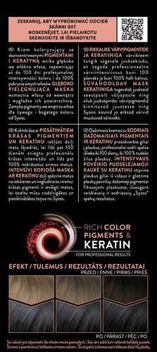 SYOSS PERMANENT COLOR FARBA DO WŁOSÓW NR 4_15 PRZYDYMIONY CHROM 1 SZT na Arena.pl