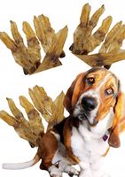 NATURALNY GRYZAK PRZYSMAK DLA PSA ucho królicze 500g SUSZONE Eurokolagen