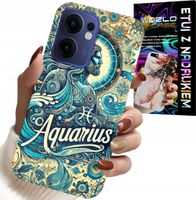 ETUI DO OPPO FIND X5 LITE - ZNAK ZODIAKU, WODNIK, ASTRONOMIA PLECKI