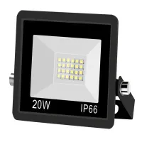 Naświetlacz halogen reflektor led 20w 6000k zewnętrzny wodoodporny ip66
