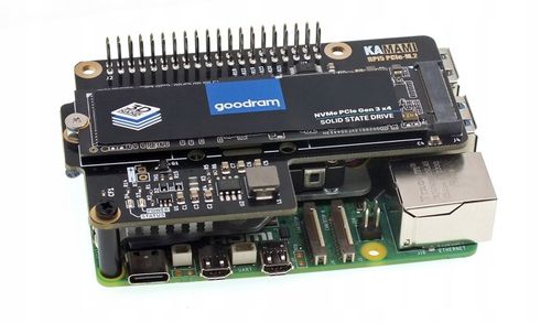 KAmodRPi5 PCIe-M.2 - Adapter dysku NVME M.2 dla Raspberry Pi 5 na Arena.pl