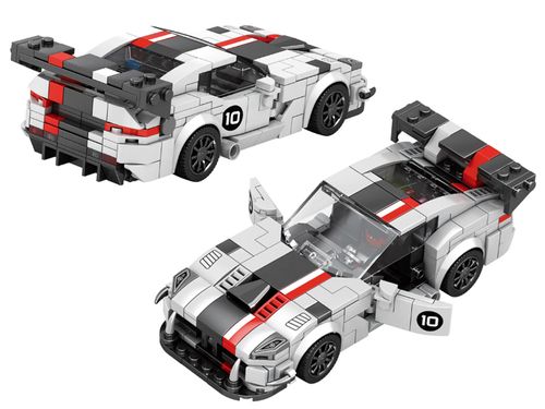 ZESTAW KLOCKI TECHNICZNE  AUTO BIAŁE na Arena.pl