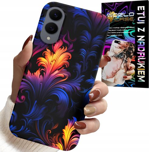 ETUI DO SAMSUNG GALAXY S25 EDGE - ABSTRAKCYJNE KOLOROWE WZORY + FOLIA na Arena.pl