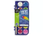 Farby Akwarelowe 12 Kolorów