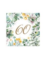 SERWETKI FLORAL FRAME 60 33X33 CM 20 SZTUK POL-MAK