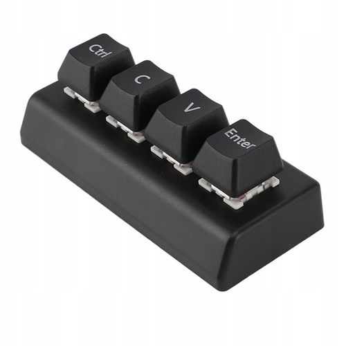 PROGRAMOWALNA KLAWIATURA MECHANICZNA USB 4 KLAWISZE MINI na Arena.pl