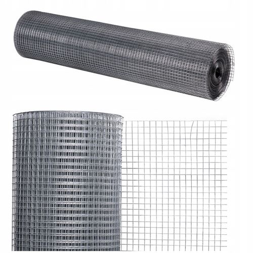 SIATKA PRZECIW GRYZONIOM SZKODNIKOM 1m 100cm OCYNKOWANA 50x50 2,0mm | 25mb na Arena.pl