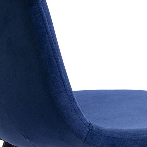 Krzesło tapicerowane GIULIA VELVET BLUE na Arena.pl