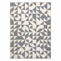 RUG/LU/WINK/TRIANGLE/GREY+CREAM/140x200