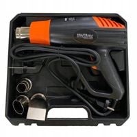 OPALARKA ELEKTRYCZNA 2000W 4 DYSZE 2 BIEGI 400-600°C WALIZKA