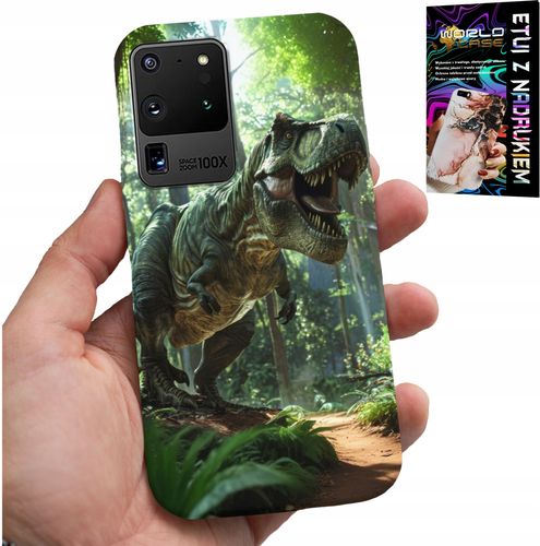ETUI DO SAMSUNG GALAXY S20 Ultra - DINO DINOZAUR TYRANOZAUR CASE + FOLIA na Arena.pl