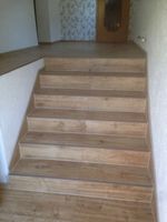 Tanie drewnopodobne płytki na schody 30x60 ZŁOTY DĄB struktura drewna