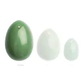 la gemmes yoni egg jade l - kamień jadeitowy, rozmiar l, naturalny