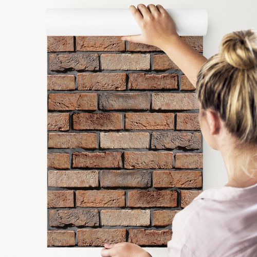 Tapeta Nowoczesna Cegła - Efekt 3D na Arena.pl