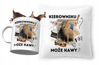 Zestaw Kapibara Poduszka + Kubek Prezent Z Nadrukiem Ze Zdjęciem