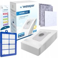 12x Worki Electrolux zamiennik S-Bag + filtr HEPA