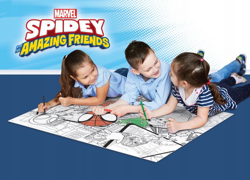 LISCIANI MARVEL PUZZLE DF MAXI FLOOR 2 X 24 SPIDEY zdjęcie 2