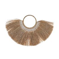 Dekoracja ścienna DKD Home Decor Naturalny Juta Etniczny (60 x 2 x 39 cm)