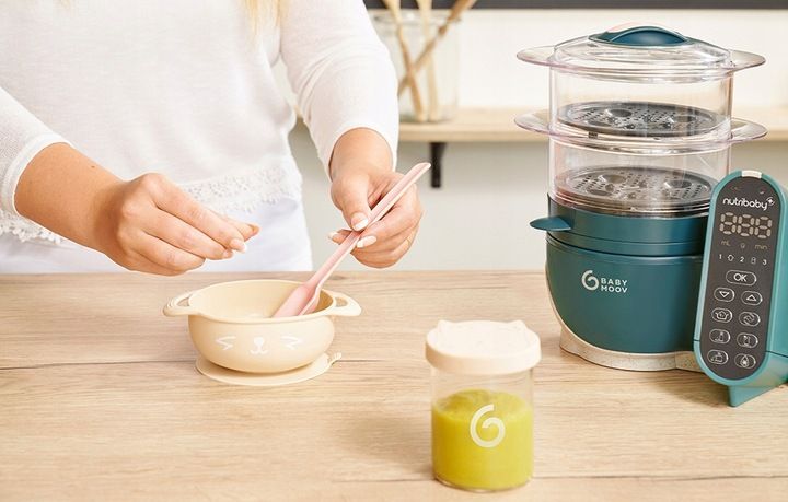 BABYMOOV 6W1 ROBOT KUCHENNY DO GOTOWANIA ZDROWEJ POSIŁKÓW DLA DZIECI 500W zdjęcie 15
