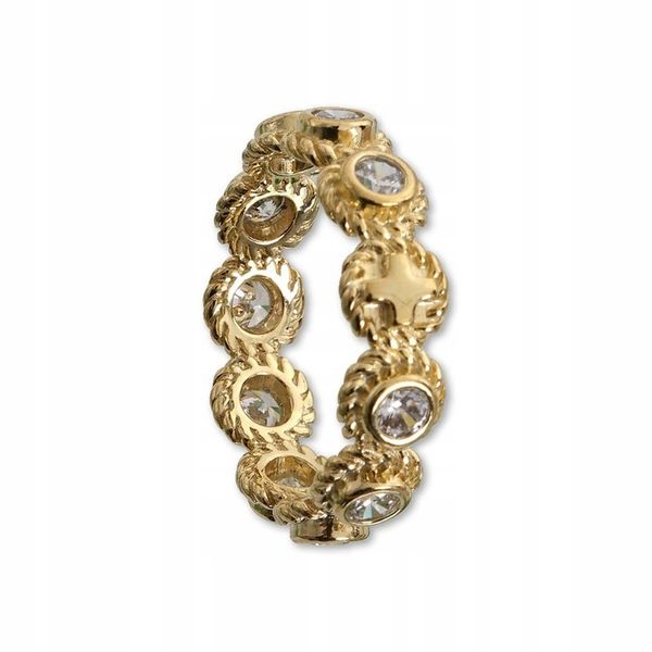 Różaniec na palec, obrączka srebro pr. 925 r. 21 zdjęcie 1