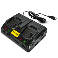 Ładowarka podwójna Heckermann Select 20V 2.2A AVC20-22x2