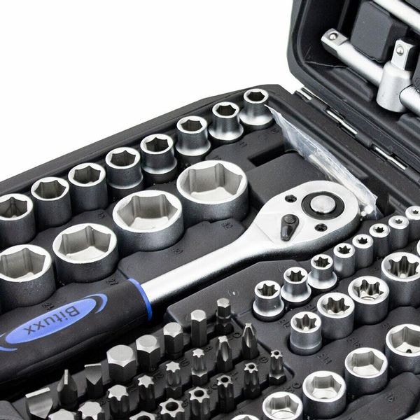 Zestaw kluczy nasadowych 171 elementów zdjęcie 6