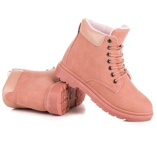 RÓŻOWE TRAPERKI Rozmiar - 41 na Arena.pl