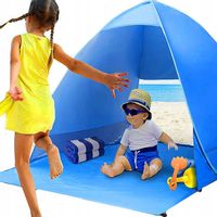 NAMIOT PLAŻOWY SAMOROZKŁADAJĄCY PARAWAN UV DUŻY OGRODOWY POKROWIEC POP-UP