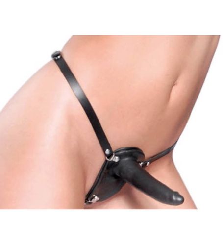 Smukły czarny Strap-on na Arena.pl