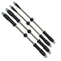 Audi A6 C6 4F2 - Zestaw Przewodów Hamulcowych W Oplocie Stalowym