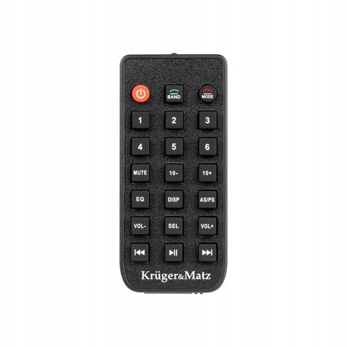 Radio samochodowe Bluetooth Kruger&Matz 1 DIN USB AUX PILOT microSD na Arena.pl