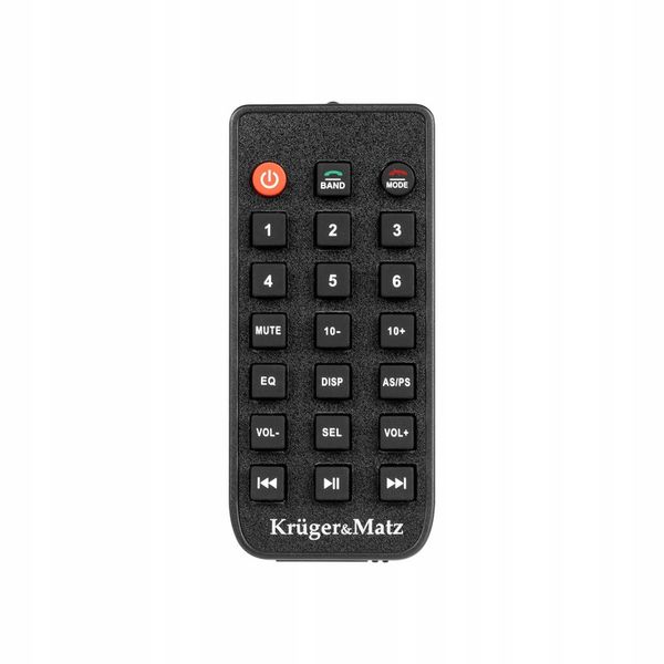 Radio samochodowe Bluetooth Kruger&Matz 1 DIN USB AUX PILOT microSD zdjęcie 8