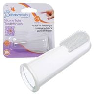 DREAMBABY Pierwsza silikonowa szczoteczka do zębów dla niemowląt na palec