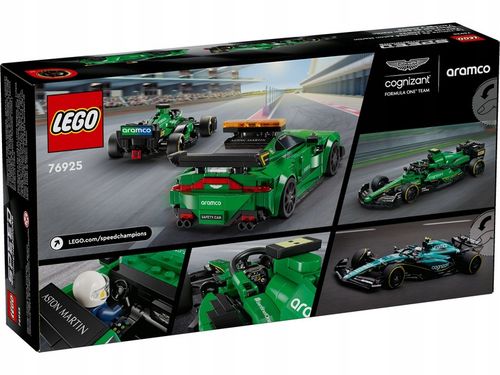 LEGO Speed Champions 76925 Samochód bezpieczeństwa Aston Martin i AMR23 na Arena.pl