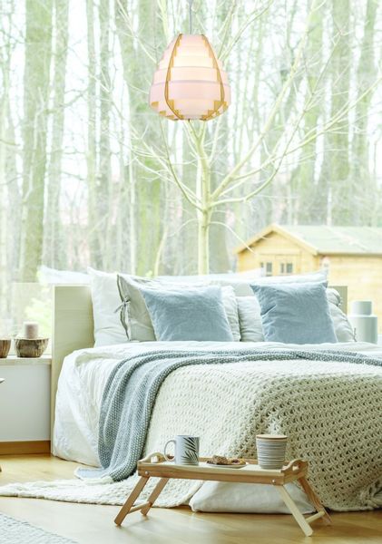 Nagoja lampa wisząca 1x40W E27 beżowy zdjęcie 2