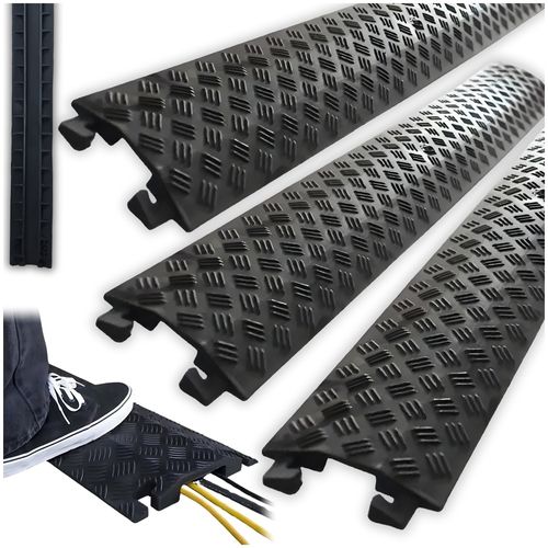 Najazdy kablowe 100cm 3szt czarne na Arena.pl