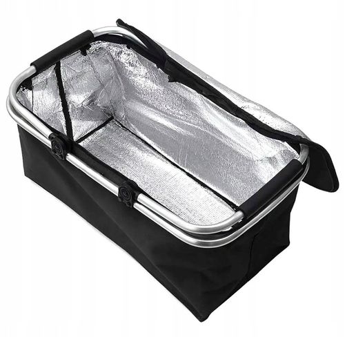 KOSZ PIKNIKOWY TERMICZNY SKŁADANY TORBA TERMICZNA TURYSTYCZNA PIKNIK BIWAK na Arena.pl