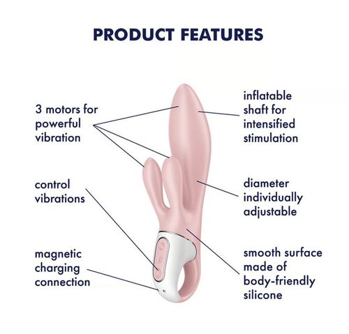 air pump bunny 3 rose na Arena.pl