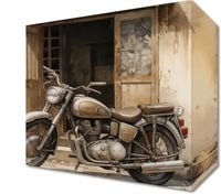 Obraz 20x20cm Motocyklowa Samotna Eskapada