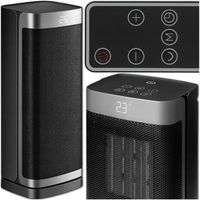 Termowentylator Farelka Cichy 2000W + Timer 4 Tryby Energooszczędny