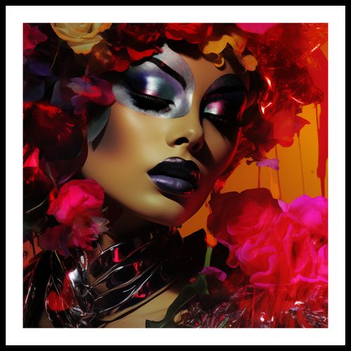 Plakat 80x80cm Kwiecista Diva na Arena.pl