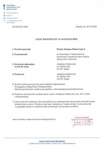 BITMAT PIANKA SAMOPRZYLEPNA WYCISZAJĄCA MATA 3MM na Arena.pl